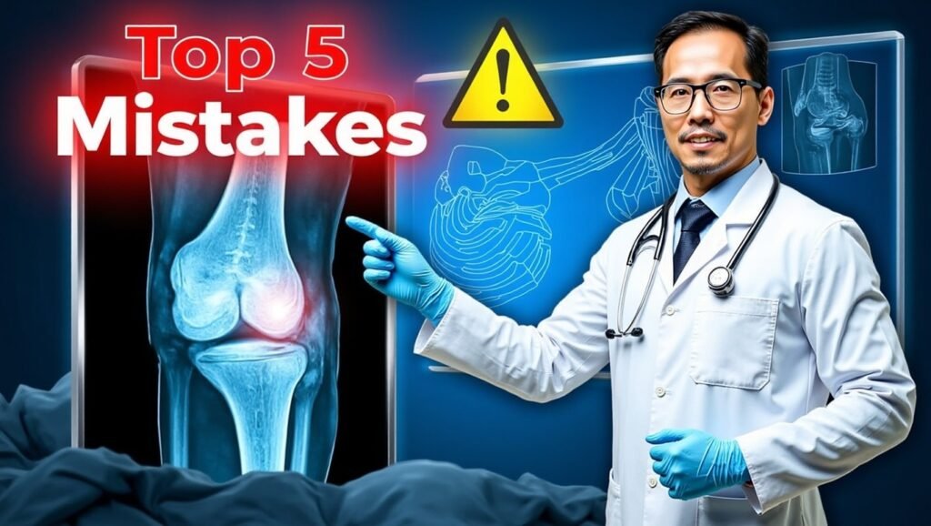 top 5 mistakes after knee replacement